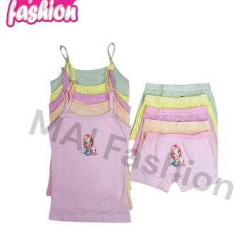 طقم بناتى فانلة وهوت شورت
